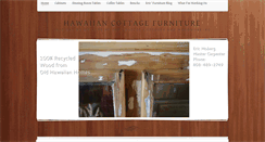 Desktop Screenshot of hawaiiancottagefurniture.com